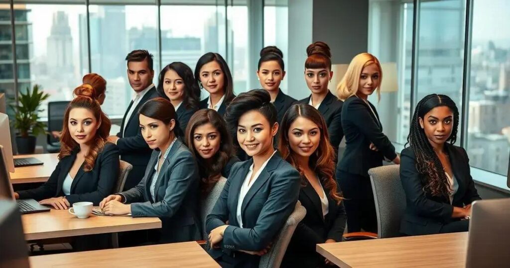 Penteados Práticos e Elegantes para o Ambiente de Trabalho